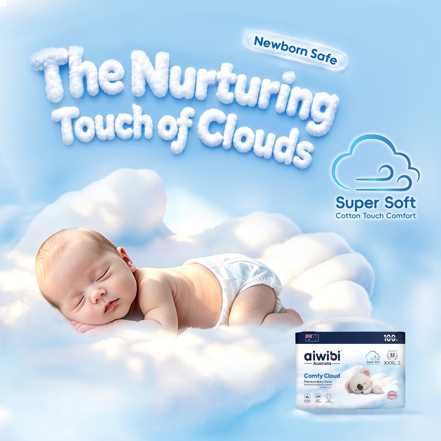 Comfy Cloud Premium Baby Pants