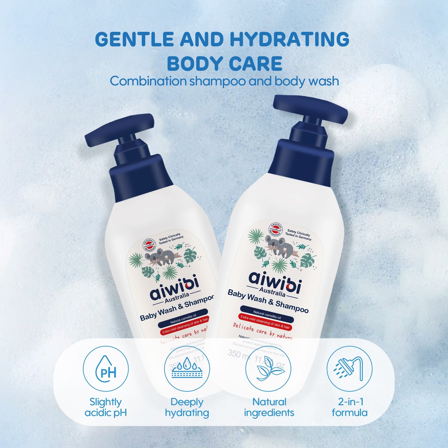 Two-in-one Wash And Shampoo