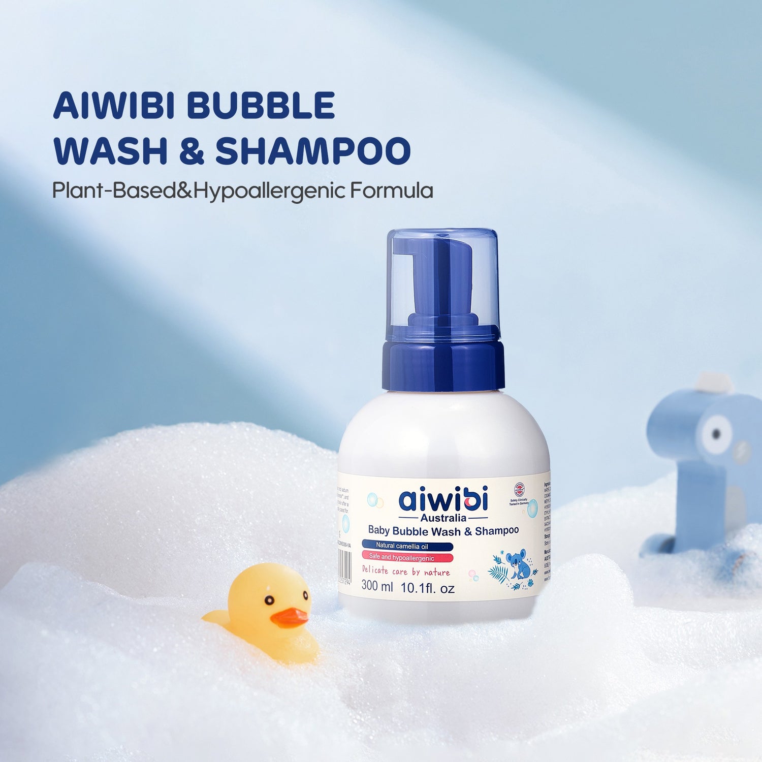Bubble Wash And Shampoo