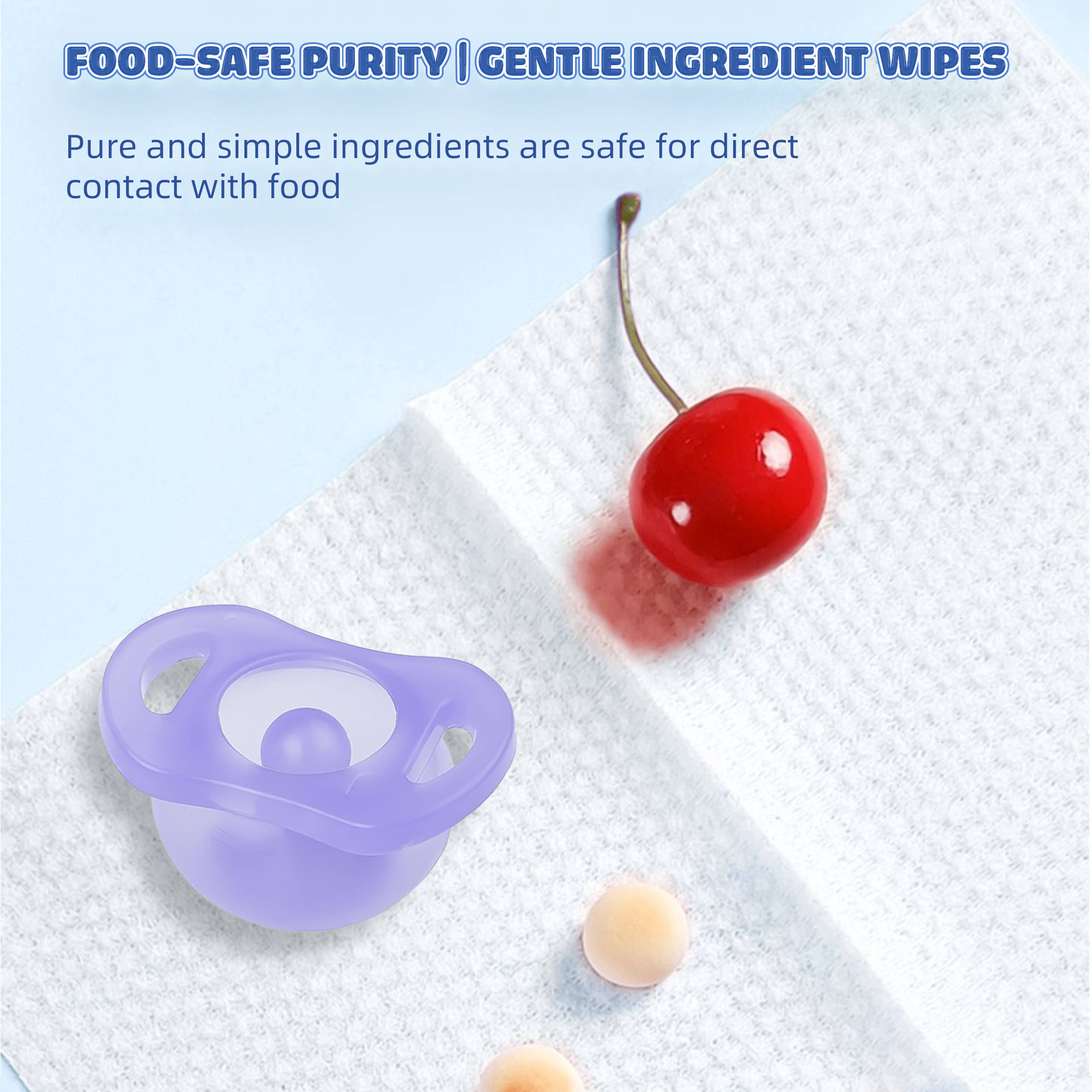 Aiwibi Sensitive Baby Wipes 99.91% Water Based Wipes Unscented and Hypoallergenic for Sensitive Skin